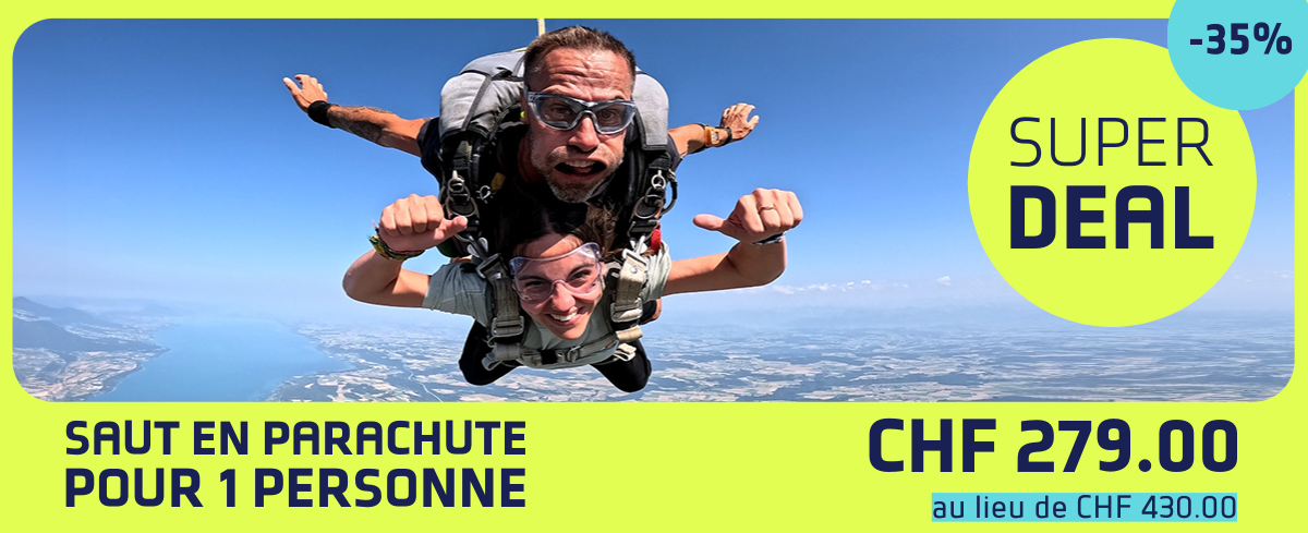 Saut en parachute - Cyber Deal