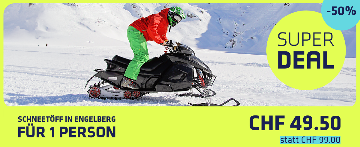 Super Deal Schneeftöff 1 Person