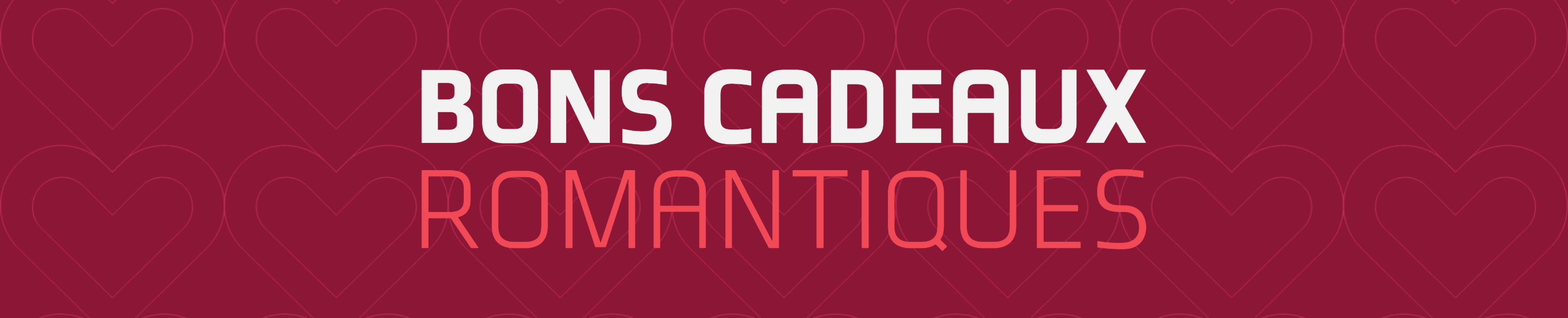 Bons cadeaux pour la Saint-Valentin