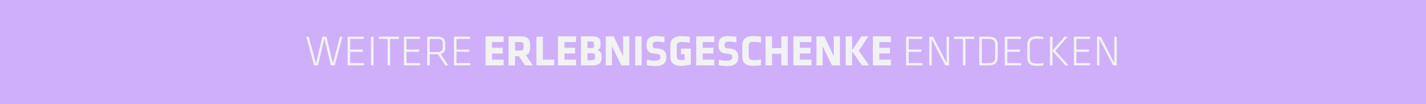 Weitere Erlebnisgeschenke entdecken