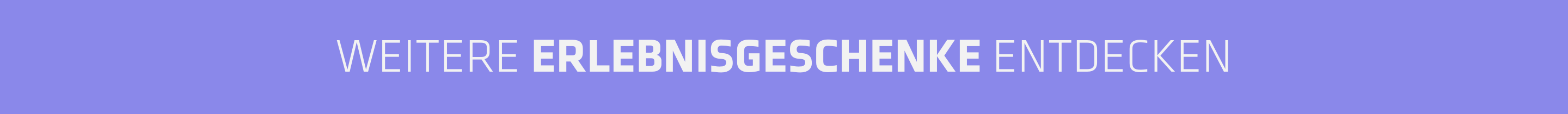 Weitere Erlebnisgeschenke entdecken
