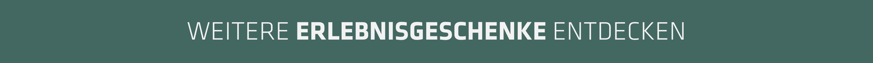 Weitere Erlebnisgeschenke entdecken