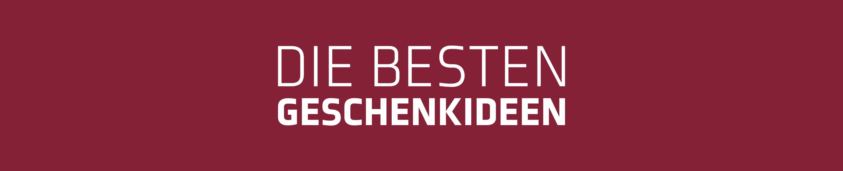 Die besten Geschenkideen