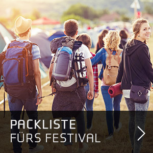 Packliste Openair