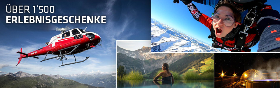 Erlebnisgeschenke