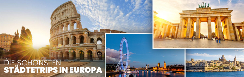 Die schönsten Städtetrips in Europa