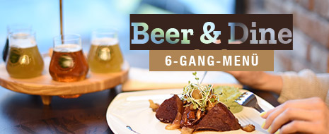 Geschenkidee für Männer: Beer & Dine