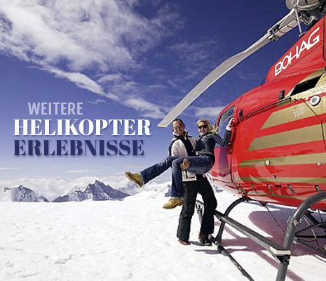 Weitere Helikopter Erlebnisse