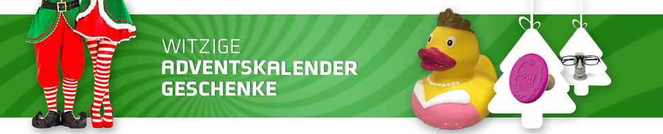 Witzige Adventskalender Geschenke