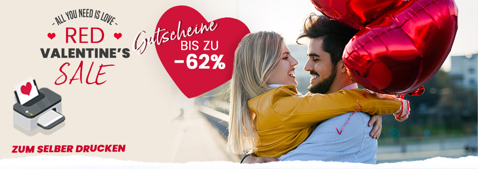 Die besten Red Valentine's Angebote