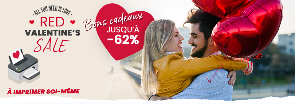 Last minute, imprimez votre cadeau de Saint-Valentin !