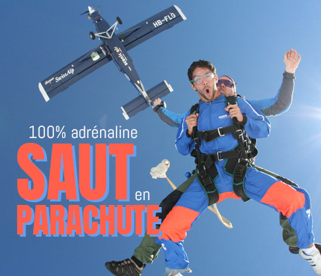 Saut en parachute