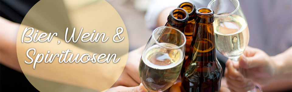 Bier, Wein & Spirituosen