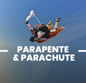 Parapente et parachute