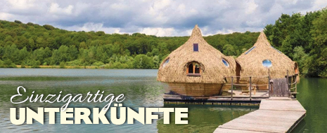 Einzigartige Übernachtungen