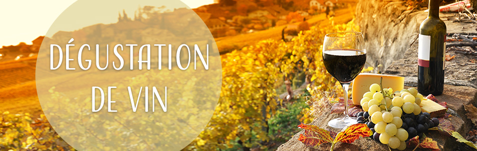 Dégustation de vin Suisse