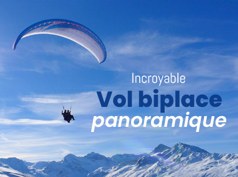 Vol biplace panoramique
