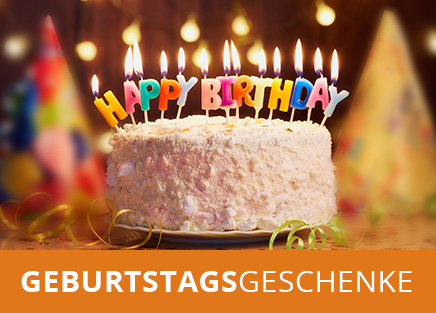 Geschenkideen zum Geburtstag