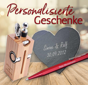 Personalisierte Geschenke
