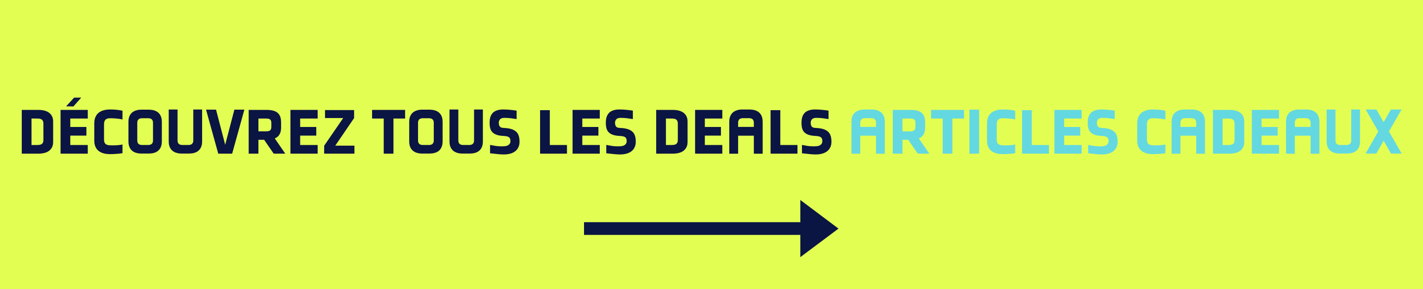 Découvrez tous les deals articles cadeaux