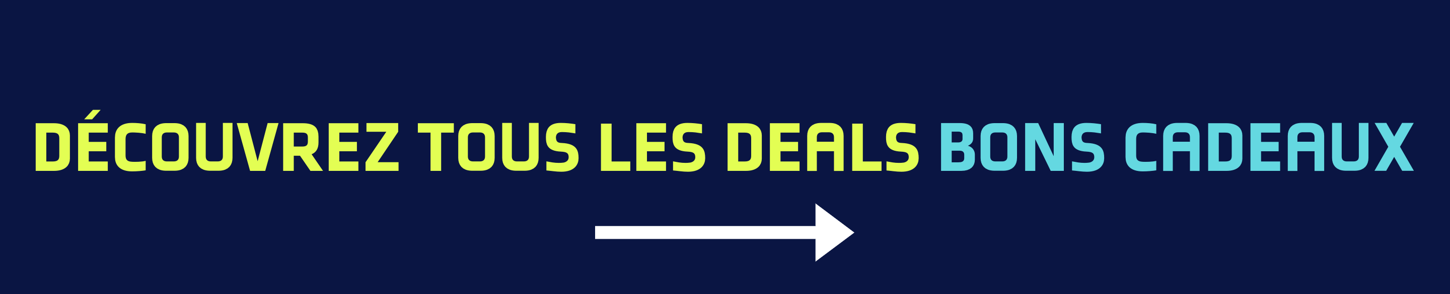Voir tous les deals bons cadeaux