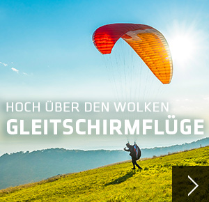 Geschenk Gutscheine für Gleitschirm Fliegen