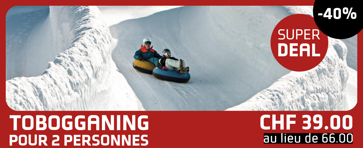 Tobogganing à Leysin