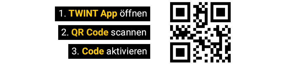 CHF 10.- Cashback mit Twint