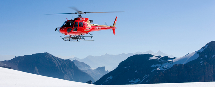 die schönsten Rundflüge der Schweiz