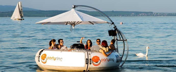 partyring auf dem Bodensee