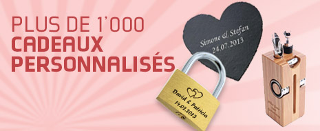 Cadeaux personnalisés