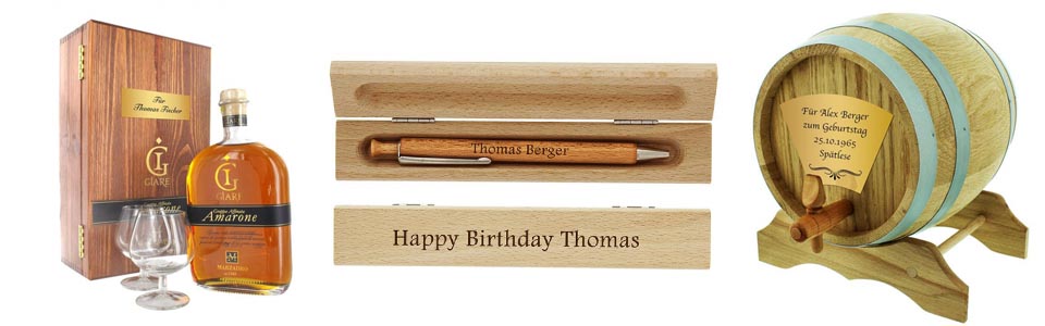 Personalisierte Kundengeschenke & Mitarbeitergeschenke