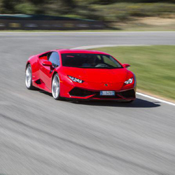 Lamborghini Huracan, 2 Runden auf der Rennstrecke