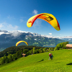 Interlaken Gleitschirmfliegen, 1 Flug für 1 Person