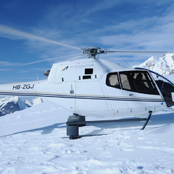 Tessin Helikopterflug, mit Gletscherlandung und Apero | 2 Personen