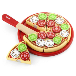 Pizza-Set, aus Holz