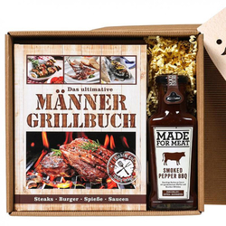 Männer-Grillbuch Set, 3-teilig