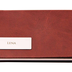 Porte-cartes de visite, avec gravure