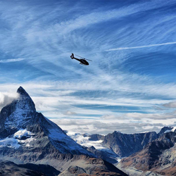 Hélicoptère au Cervin, 30 minutes pour 1 personne