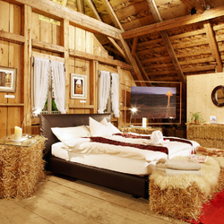 Schlafen im Stroh Deluxe, inkl. 5-Gang Menu