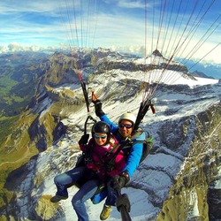Parapente Glacier 3000, 1 vol pour 1 personne