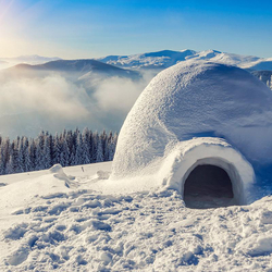 Construction d'igloo + aperitif, Adelboden