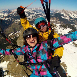 Parapente Chablais vaudois, 1'500 mètres de dénivelé