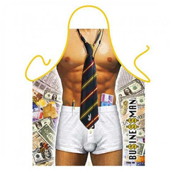 Grillschürze, Business Mann