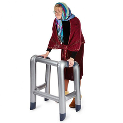 Gehhilfe, Aufblasbar