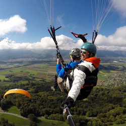 Parapente Chablais vaudois, 1 vol biplace pédagogique pour 1 personne