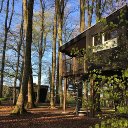 Waldhütten-Übernachtung, inkl. Frühstück für 2 Personen