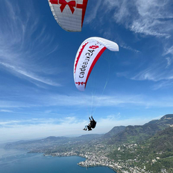 Parapente à Villeneuve, 1 vol pour 2 personnes