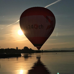Vol de nuit en montgolfière, 1h de vol en Suisse romande, pour 2 personnes