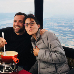 Montgolfière & fondue dans le ciel, 1h de vol en Suisse romande pour 2 personnes